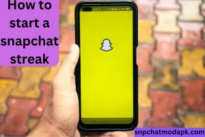 how to start snapchat streak