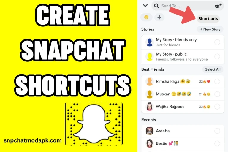 make a shortcut on Snapchat