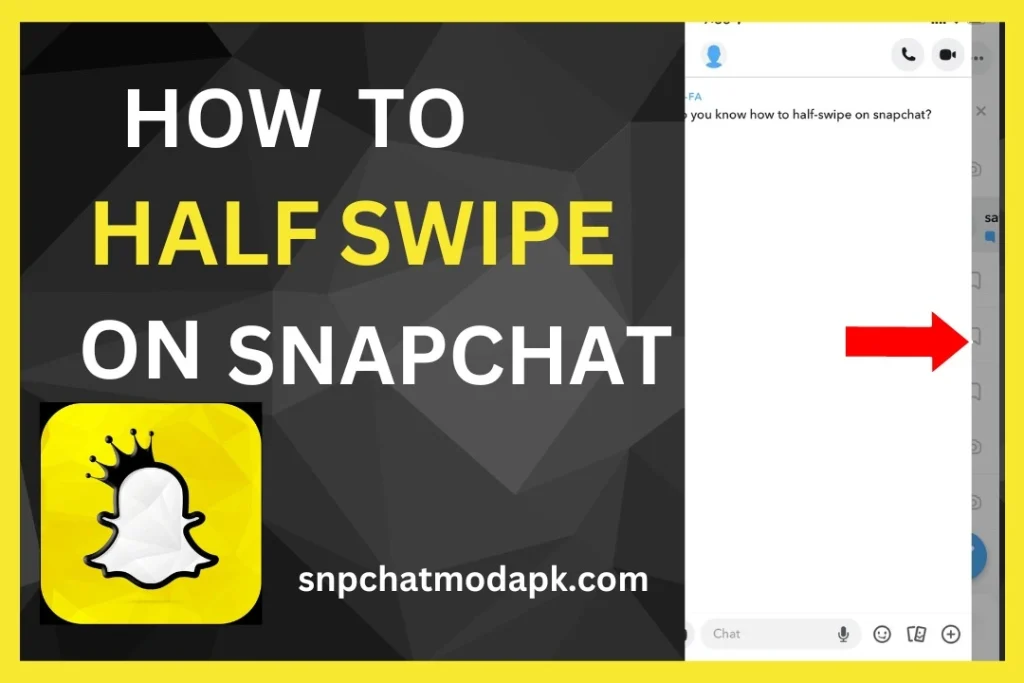 How To Half-Swipe On Snapchat