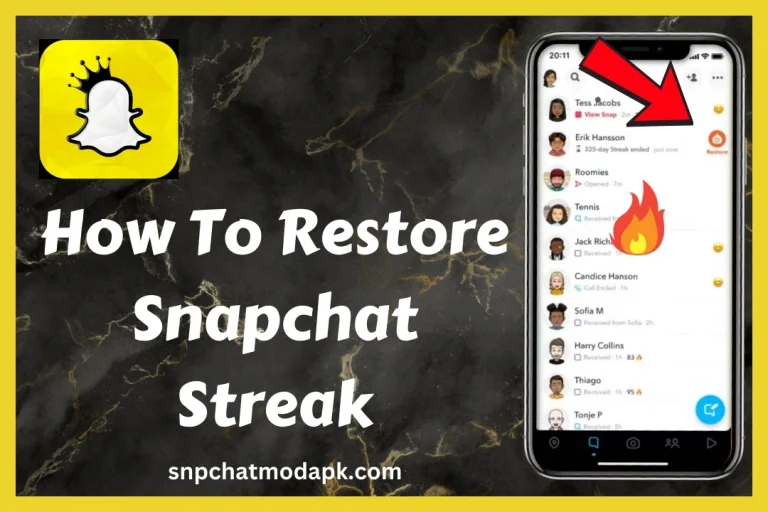 How To Restore The Snapchat Streak